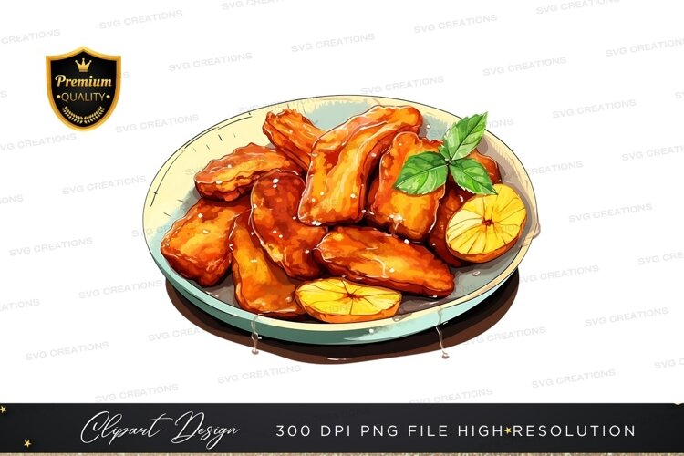 Grilled chicken wings with lemon and basil example image 1