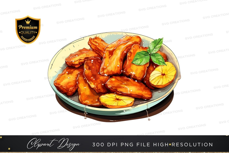 Grilled chicken wings with lemon and basil