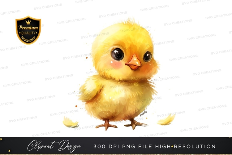Baby Chick Clipart Image 13