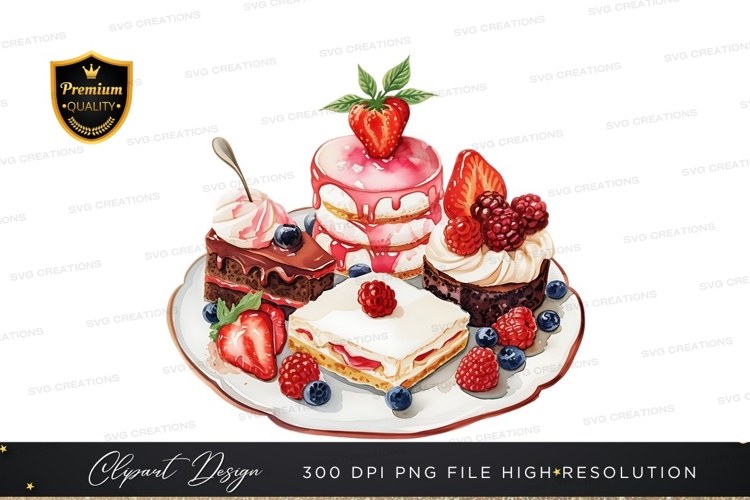Desserts Clipart Image 6