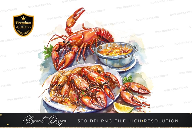 Shrimp Illustration Image 8