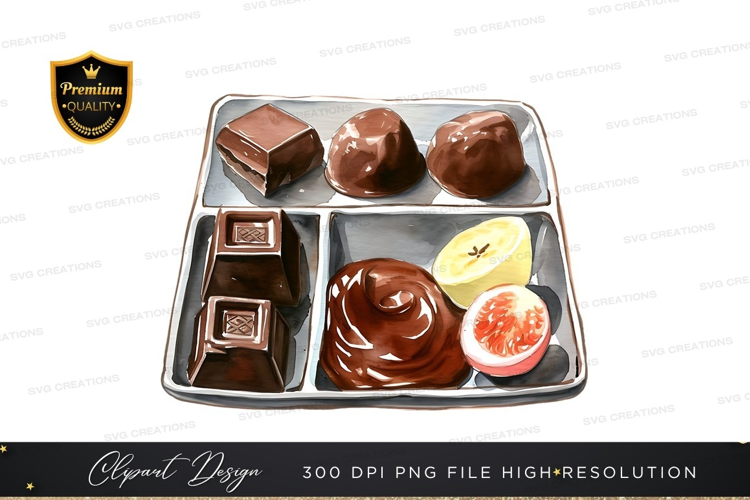 Delicious chocolate desserts