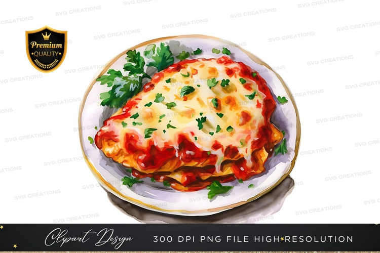 Delicious lasagna
