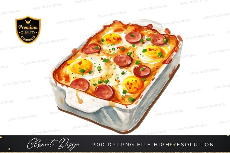 Delicious breakfast casserole