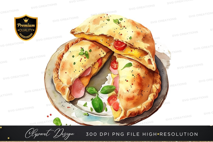 Delicious calzone