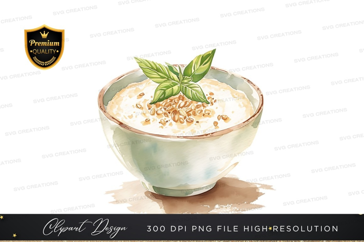 Healthy breakfast oats