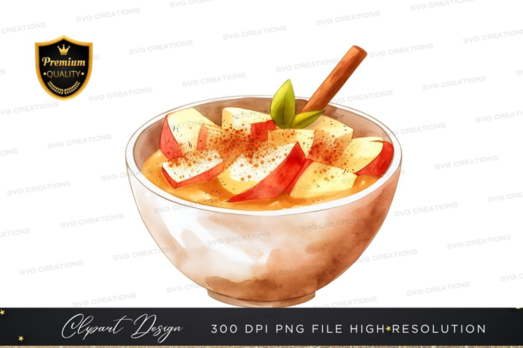 Apple cinnamon soup