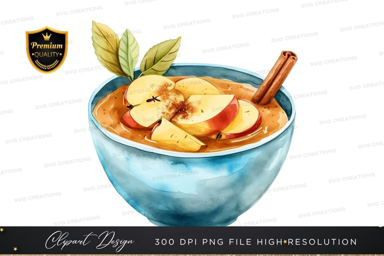 Apple cinnamon smoothie bowl