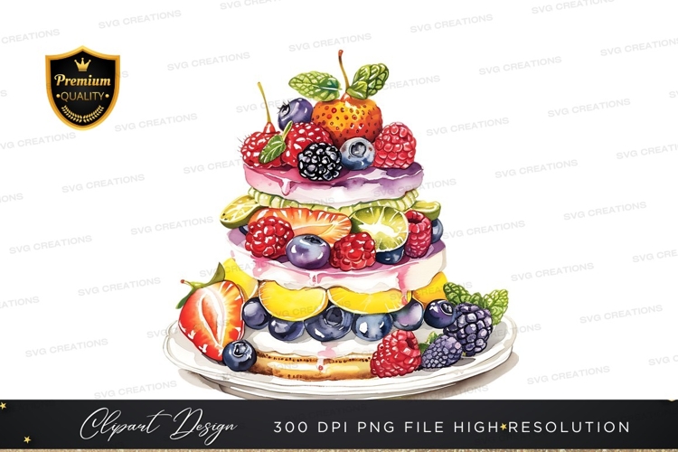 Delicious fruit cake