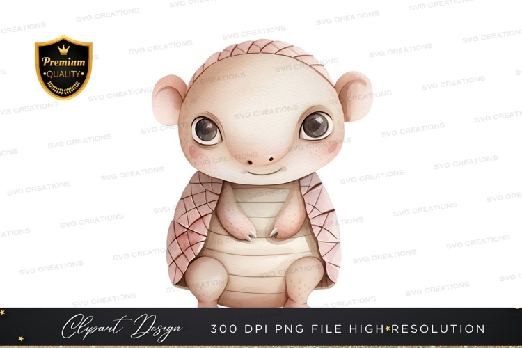 Armadillo Clipart Image 9