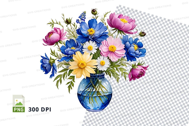 Yellow Flower Clipart Image 12