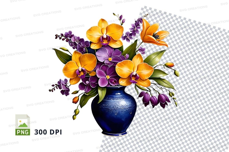 Yellow Flower Clipart Image 15