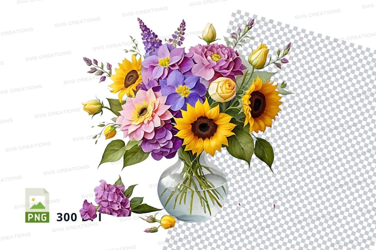Sunflower Clipart Image 9