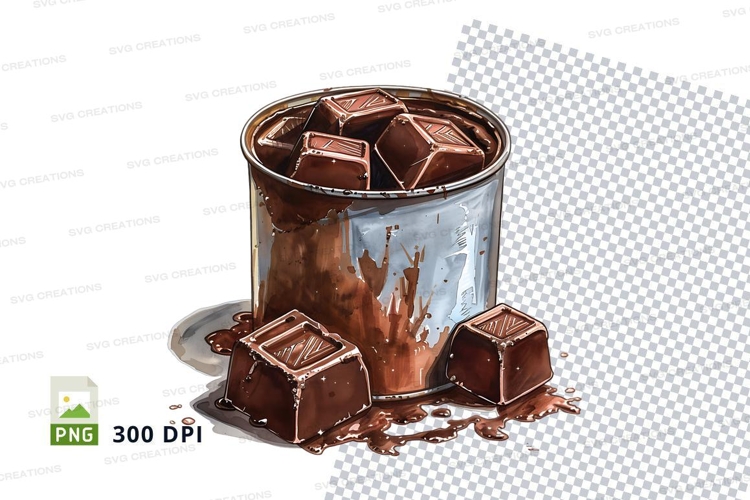 Chocolate Texture Image 5