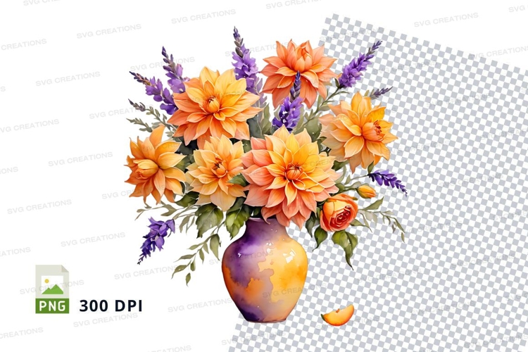 Orange Flower Png Image 18