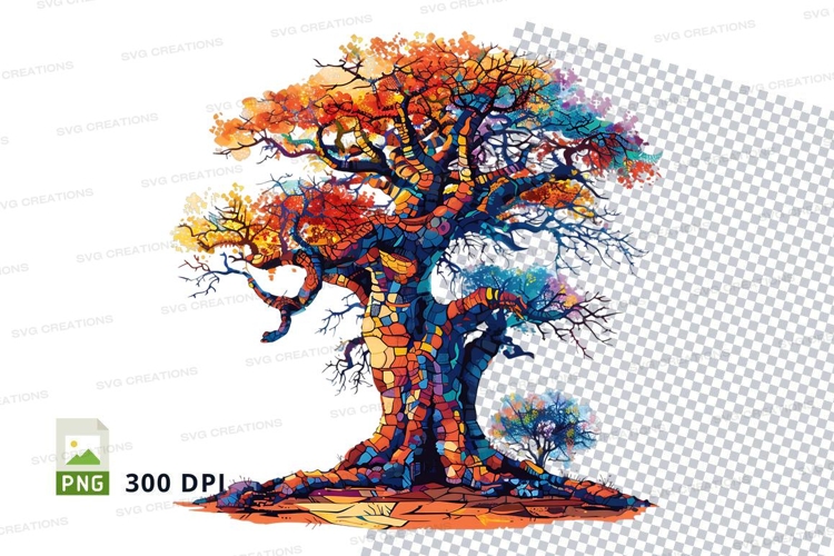 Abstract tree clipart png