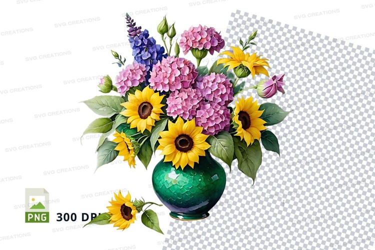 Sunflower Clipart Image 13