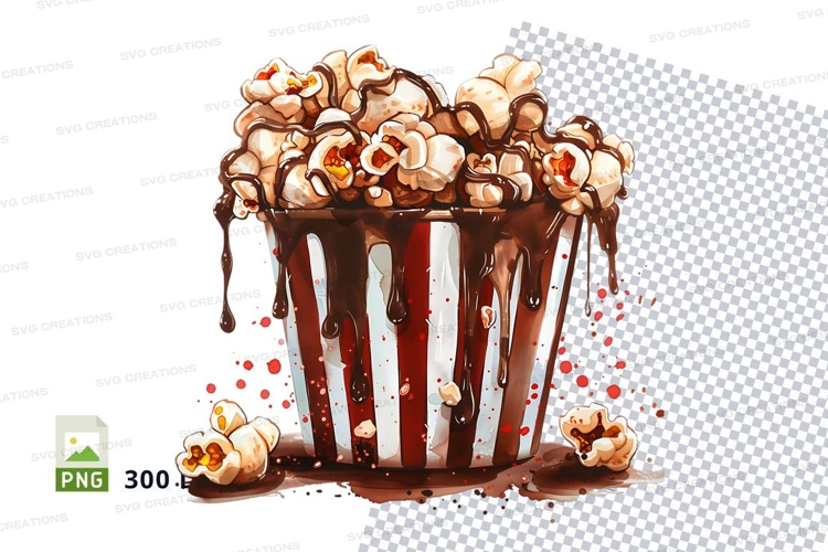 Popcorn Illustration Image 12