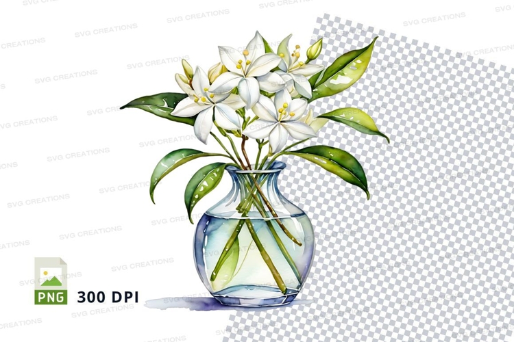 Watercolor Leaves Clipart Image 23