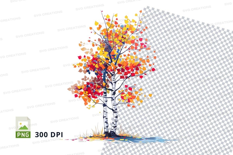 Autumn tree clipart png