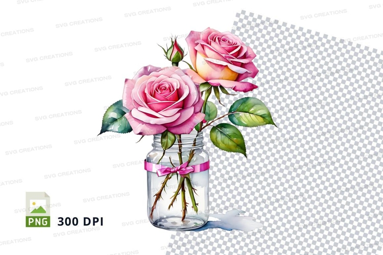 Pink Watercolor Backgrounds Image 6