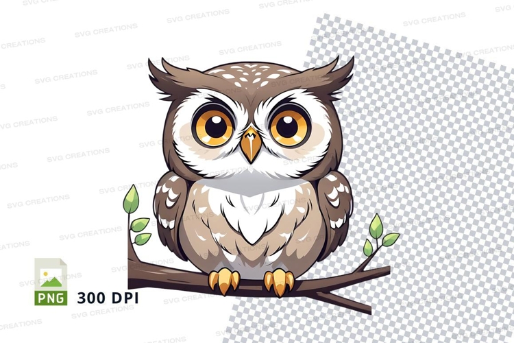 Cartoon owl clipart png