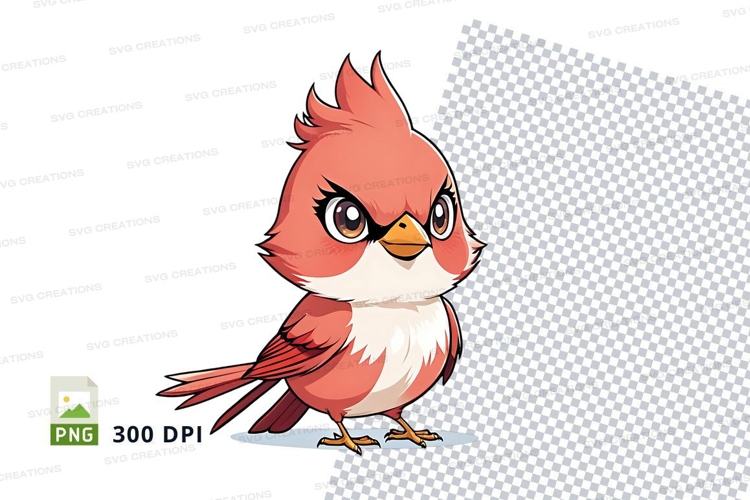 Cartoon cardinal bird clipart png