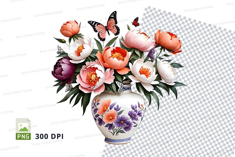 Flower Bouquet Clipart Image 17