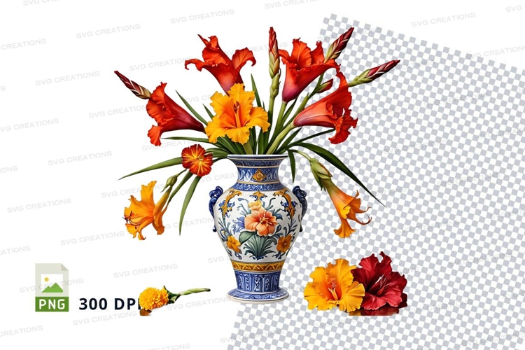 Flower Bouquet Clipart Image 2