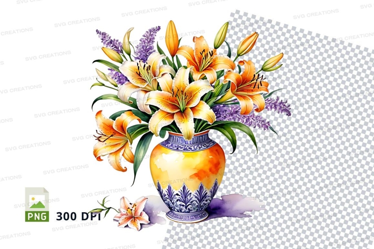 Flower Bouquet Clipart Image 13