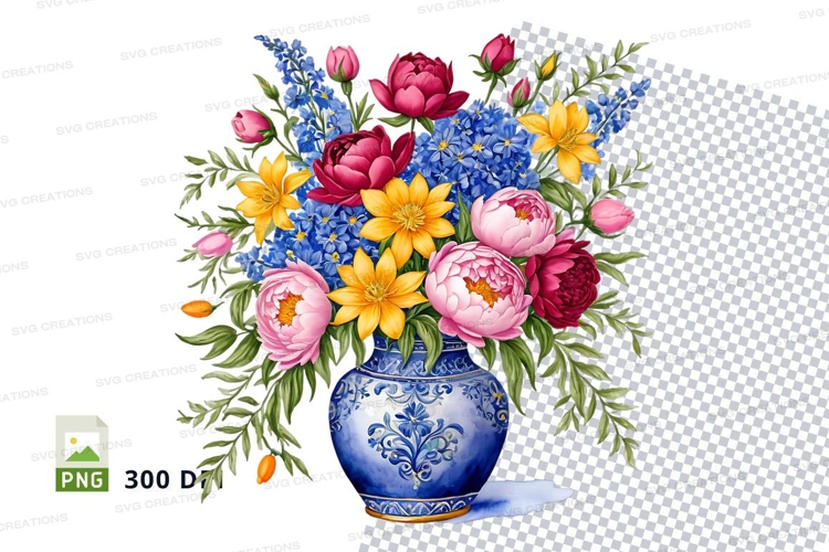 Red Flower Png Image 5