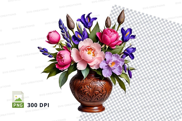 Pink Flowers Png Image 15