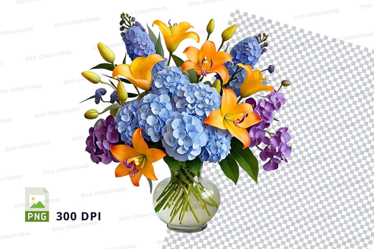 Flower bouquet clipart png