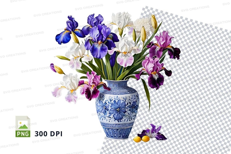 Blue Flowers Png Image 17