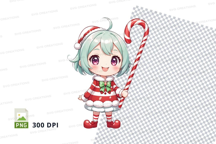 Christmas Candy Cane Clipart Image 24