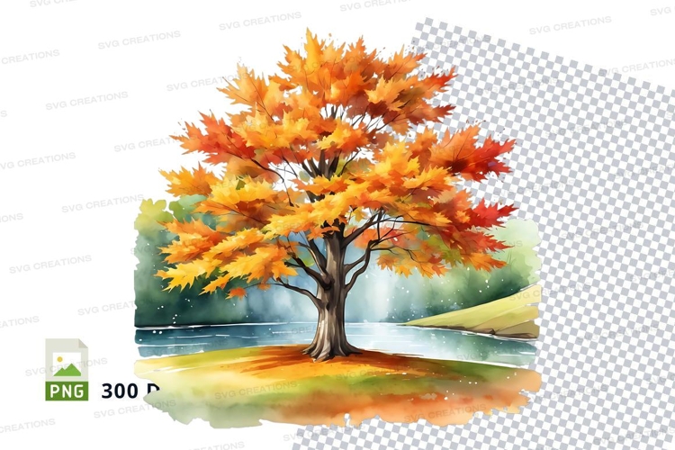 Fall Leaves Clipart Image 19