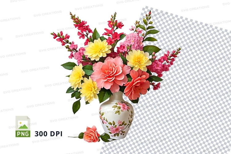 Flower Bouquet Clipart Image 4