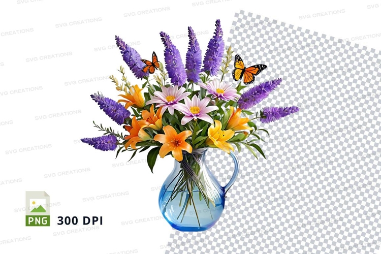 Blue Flowers Png Image 23