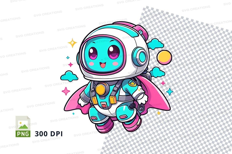 Astronaut Clipart Image 15