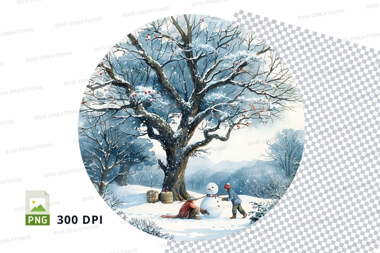 Snowman Clipart Image 20