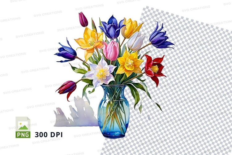 Flower Bouquet Clipart Image 23