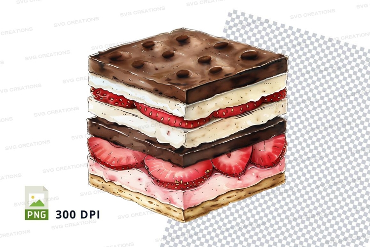 Chocolate Cake Clipart Image 19