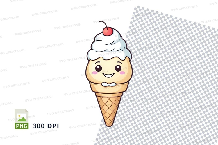 Ice Cream Cone Clipart Image 3