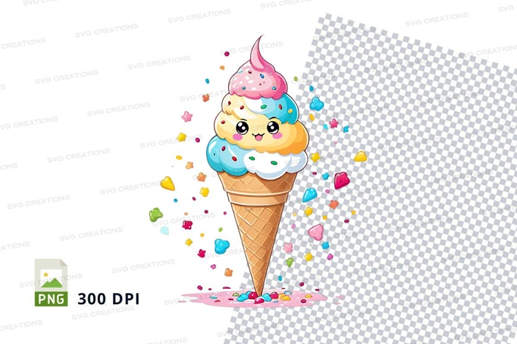 Ice Cream Cone Clipart Image 21