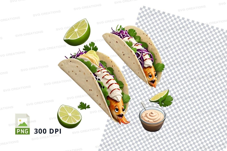 Fish tacos clipart png