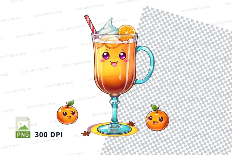 Cute halloween-themed beverage mug mockup