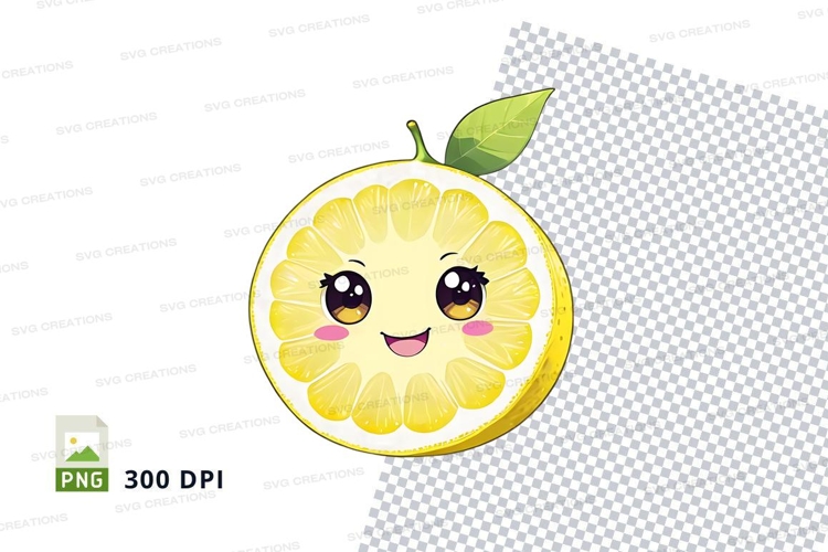 Cartoon lemon clipart png