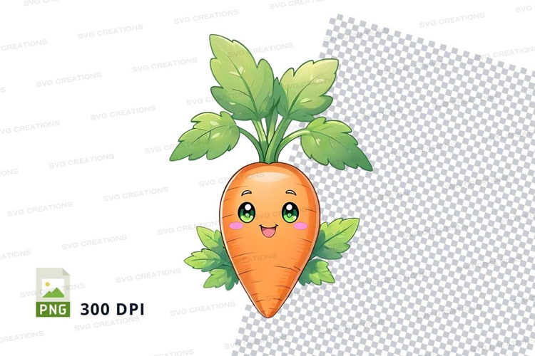 Cartoon carrot clipart png