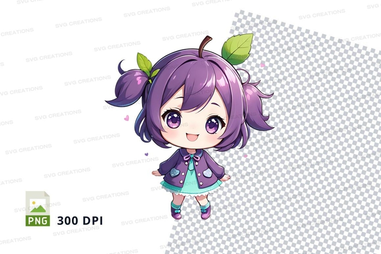 Cute Girl Clipart Image 5