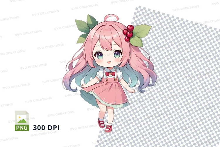 Anime girl clipart png